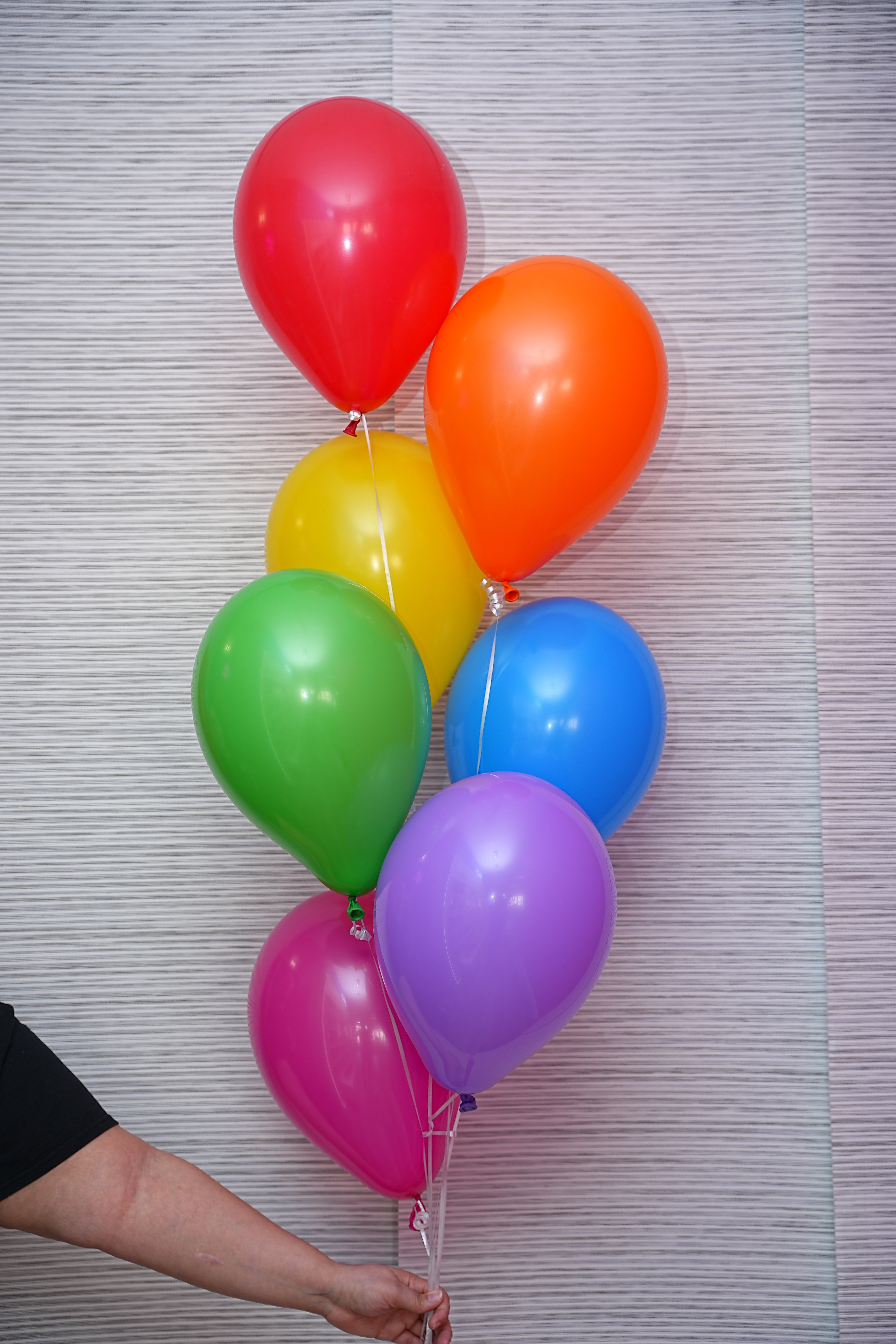 Happy Birthday Helium Bouquet - Deluxe