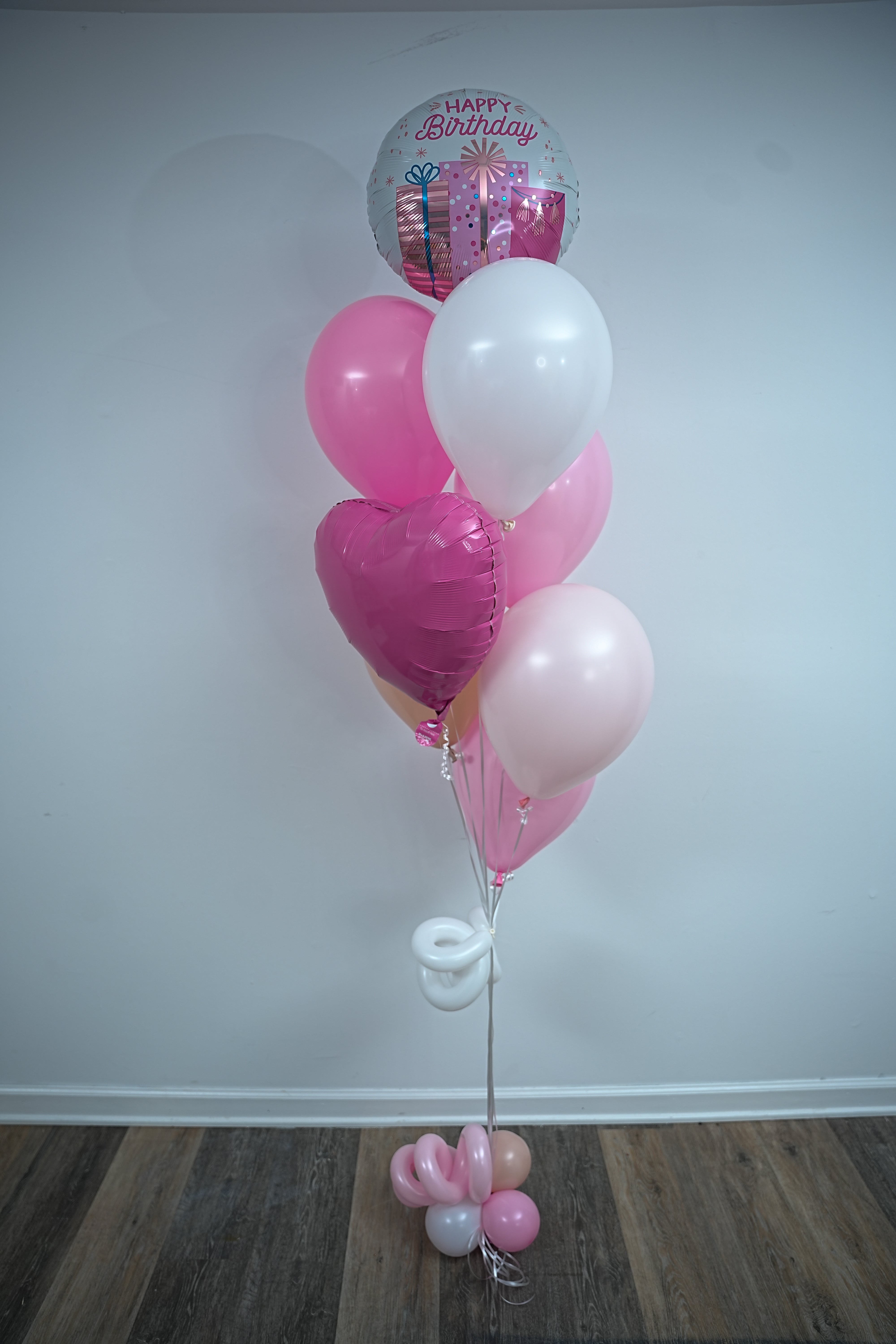 Happy Birthday Helium Bouquet - Premium