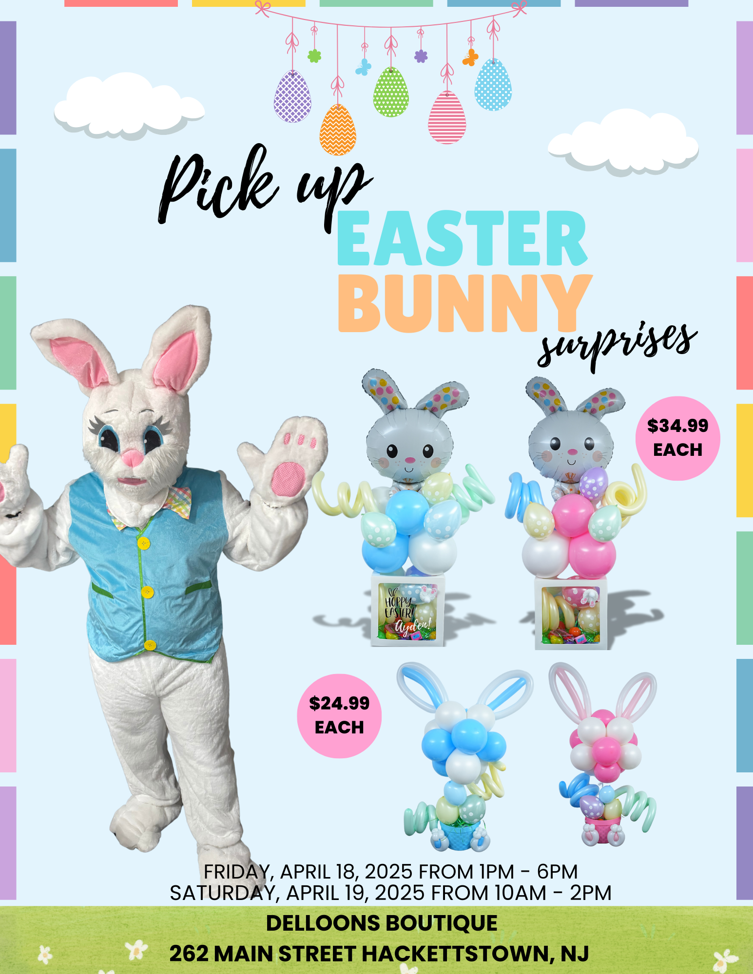 Photos with Easter Bunny