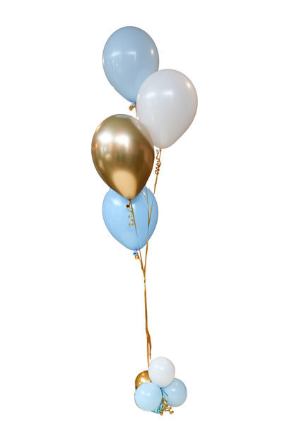 Helium Balloon Centerpiece – Classic Floating Decor